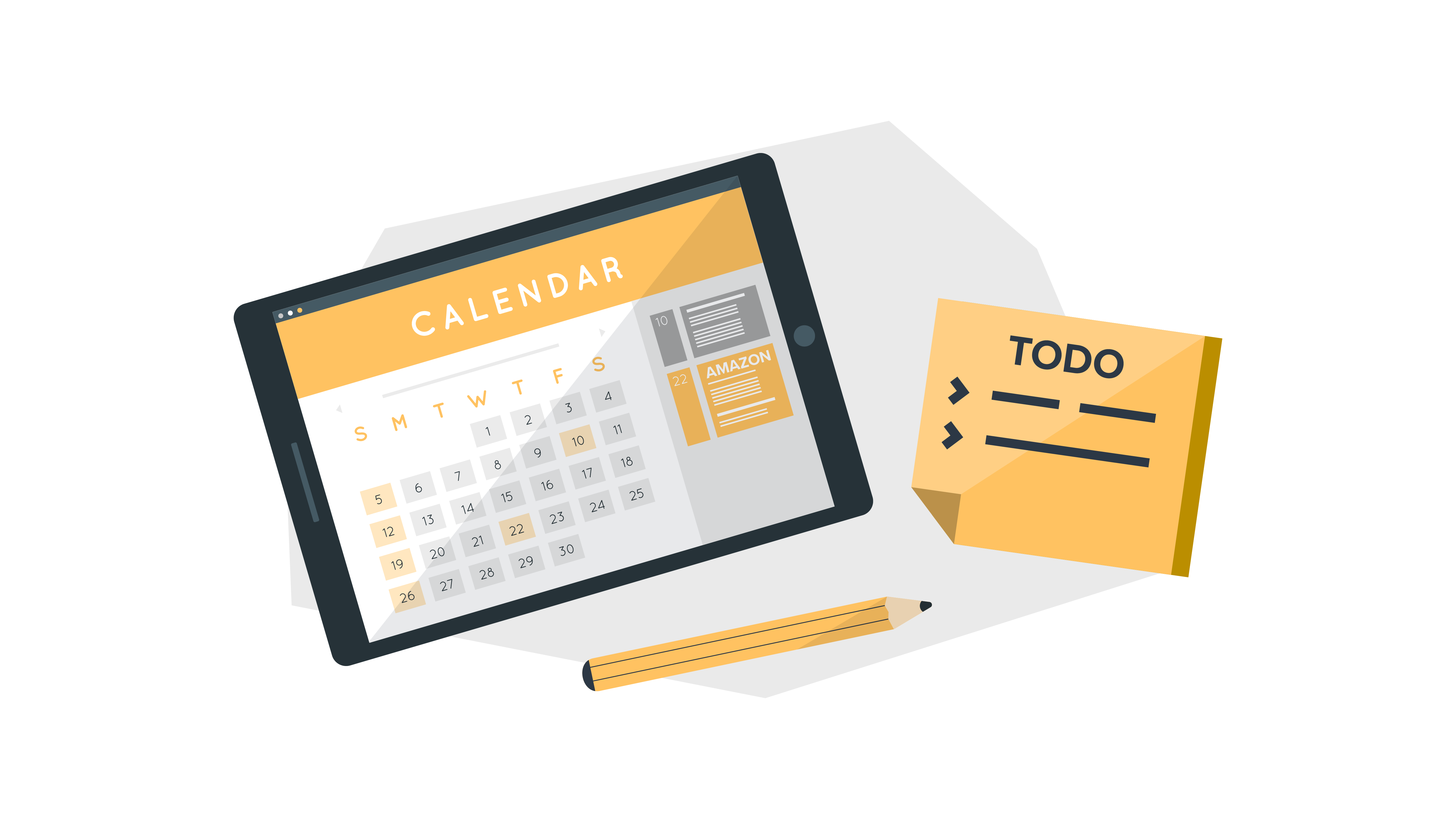 Calendar important amazon dates