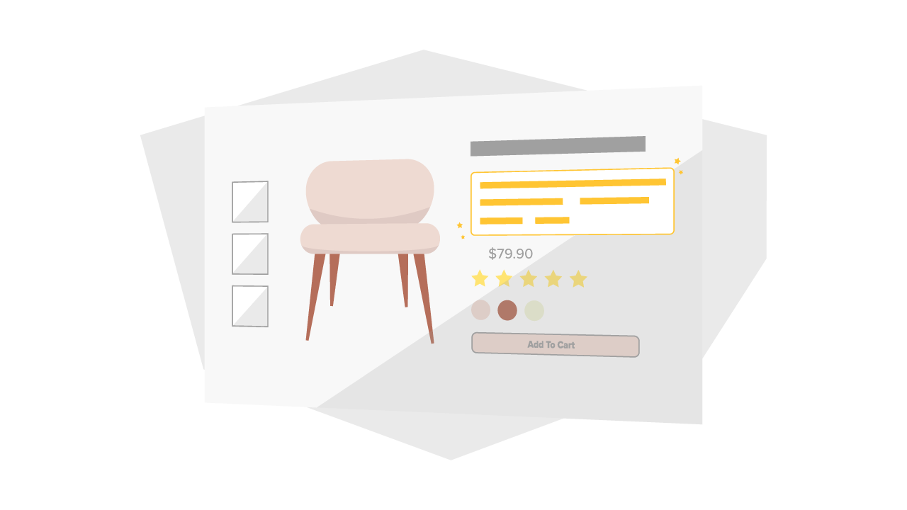 an amazon product page with a product description that stands out