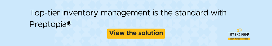 CTA banner - Top-tier inventory management is the standard with Preptopia