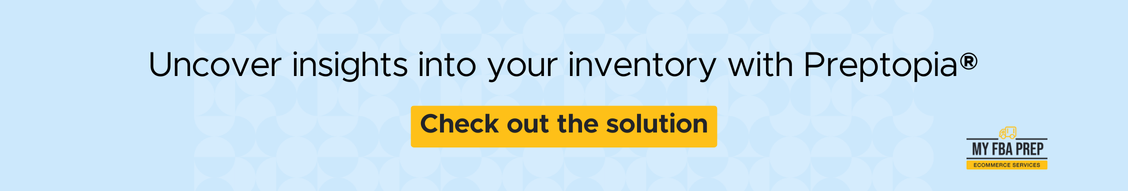 CTA banner - Uncover insights into your inventory with Preptopia