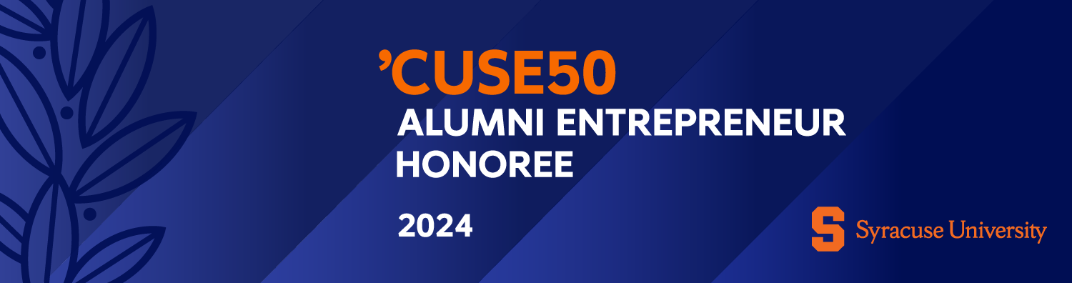 'CUSE50 Alumni Entrepreneur Honoree 2024